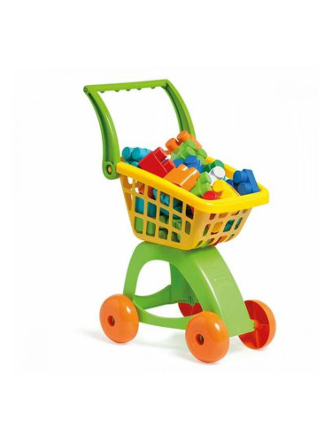 Кошница за Пазаруване Moltó 30 Части Строителни Блокове Играчка