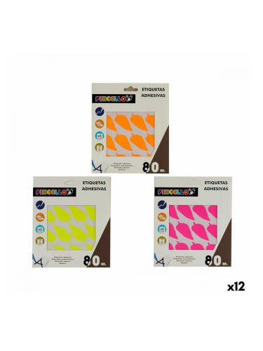 Стикери Листи 22 x 49 mm (12 броя)