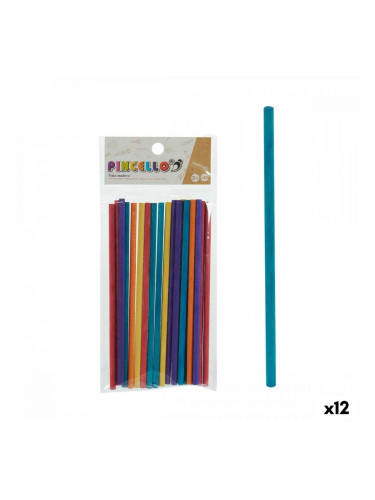 Палос Многоцветен Занаяти Дървен (12 броя)