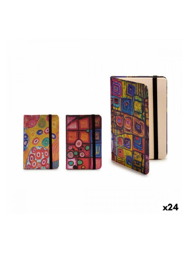 Бележника B7 Картини 100 Листи 9 x 1 x 14 cm (24 броя)