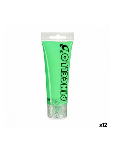 Акрилна боя Neon 75 ml Зелен (12 броя)