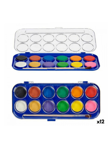 акварели 12 цвята (12 броя)