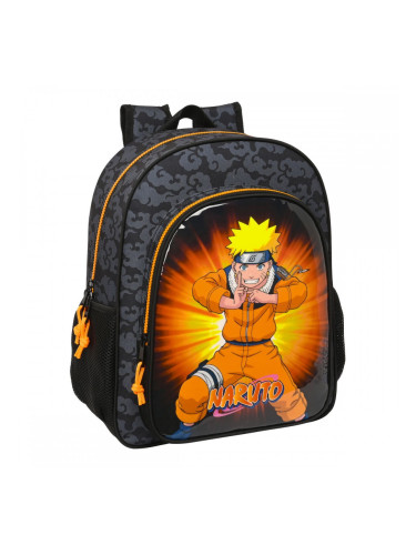 Училищна чанта Naruto 32 x 38 x 12 cm Черен Оранжев