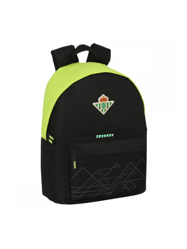 Училищна чанта Real Betis Balompié   31 x 41 x 16 cm Черен Верде Лимон
