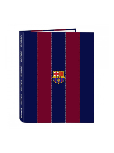 Папка с пръстени F.C. Barcelona Червен Морско син A4 26.5 x 33 x 4 cm