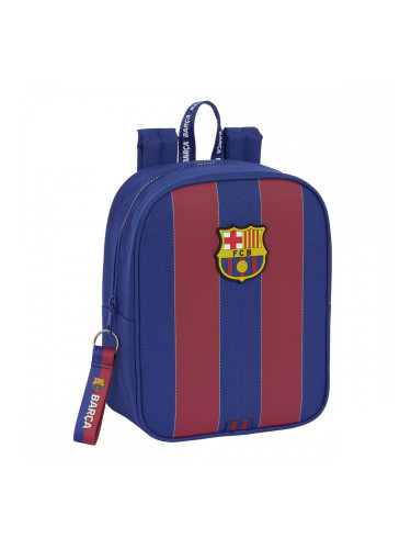 Училищна чанта F.C. Barcelona Червен Морско син 22 x 27 x 10 cm