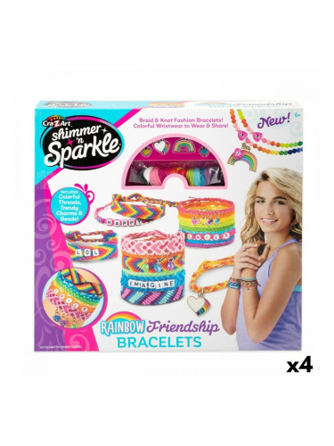 Комплект за Правене на Гривна Cra-Z-Art Friendship 4 броя