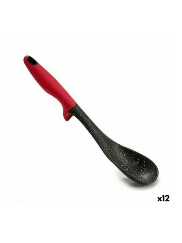 Черпак Черен Червен Найлон 7 x 32 x 7 cm (12 броя)