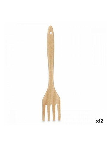 Кухненска Шпатула Вилица Дървен 7 x 35 x 2 cm (12 броя)