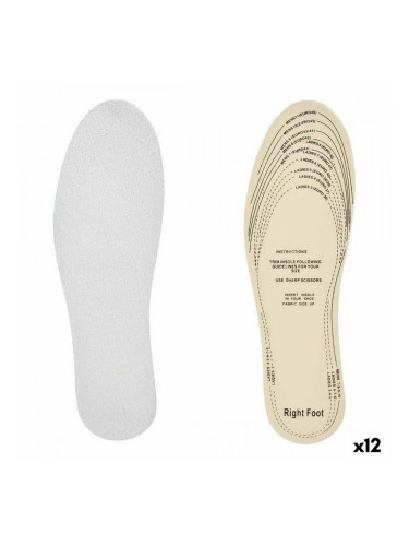 Шаблони Sport Бял Памук Латекс 9,5 x 29,5 cm (12 броя)