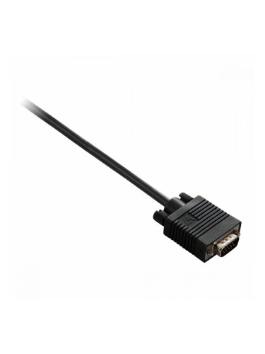 VGA кабел V7 V7E2VGA-02M-BLK      (2 m) Черен