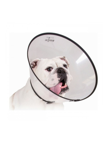 Елизаветинска яка за куче KVP Saf-T-Clear Прозрачен (25-38 cm)