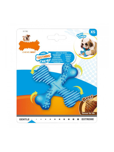 Гризалка за кучета Nylabone Кръст Месо