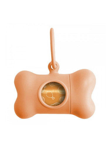 Диспенсър за Торбички за Домашен Любимец United Pets Bon Ton Provenzal	 Куче Оранжев (8 x 4,2 x 5 cm)