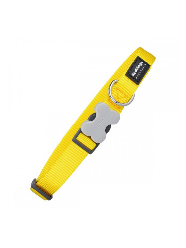 Кучешки Нашийник Red Dingo Гладък Жълт (1,2 x 20-32 cm)