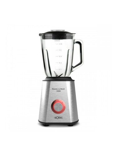 Блендер с чаша Solac BV5728 Червен Прозрачен Сребрист 1500 W 1,5 L