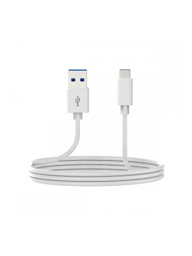 Кабел USB A към USB C DCU 30402065 Бял