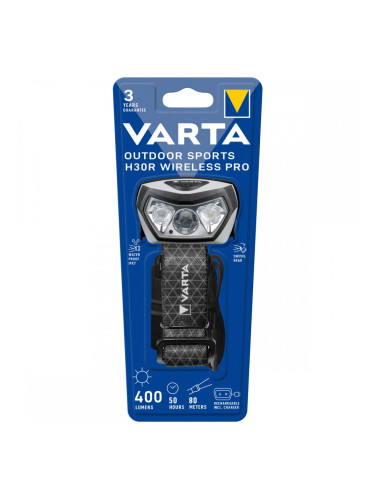 фенер Varta SPORTS H30R PRO