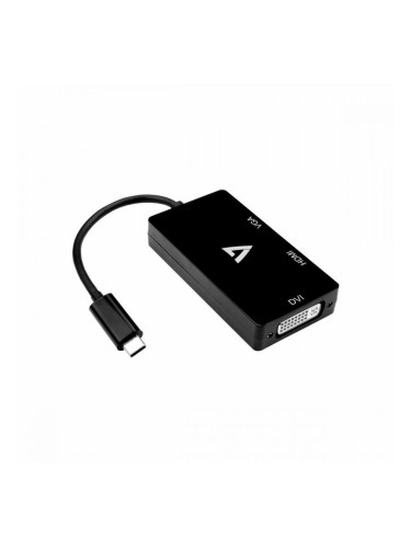 Адаптер за Wi-Fi USB V7 V7UC-VGADVIHDMI-BLK  Черен