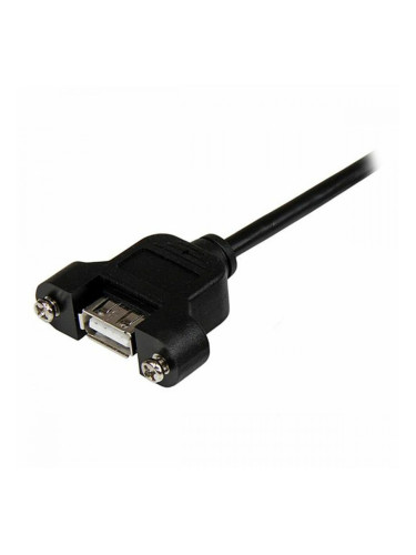 USB Cable Startech USBPNLAFAM1          USB A Черен