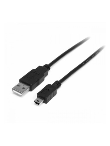 Кабел Micro USB Startech USB2HABM50CM         USB A Mini USB B Черен