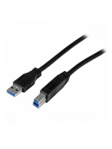 Кабел USB A към USB B Startech USB3CAB2M            Черен