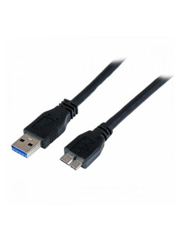 Кабел USB към Micro USB Startech USB3CAUB1M           Черен