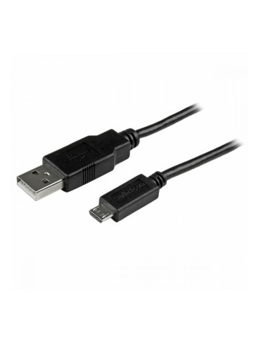 Кабел USB към Micro USB Startech USBAUB1MBK           Черен