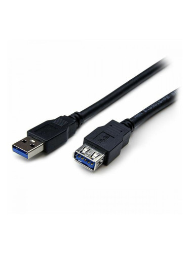 USB Cable Startech USB3SEXT2MBK         Черен