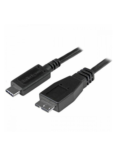 Кабел USB към Micro USB Startech USB31CUB1M           USB C Micro USB B Черен