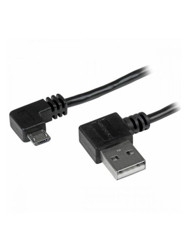 Кабел USB към Micro USB Startech USB2AUB2RA1M         Черен