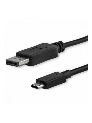 Адаптер за USB C към DVI Startech CDP2DPMM1MB Черен 1 m