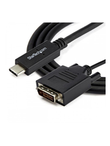Адаптер за USB C към HDMI Startech CDP2DVIMM2MB Черен