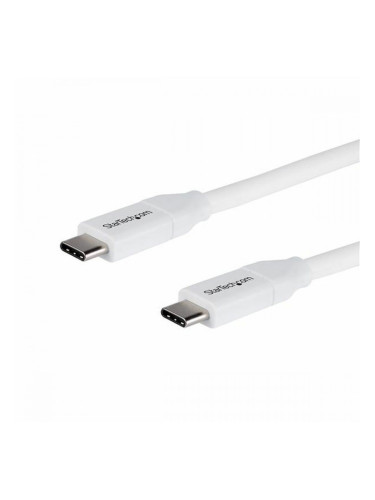Кабел USB C Startech USB2C5C2MW           (2 m) Бял