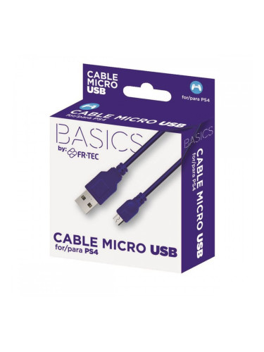 Микро USB кабел към USB FR-TEC FT0018 Син