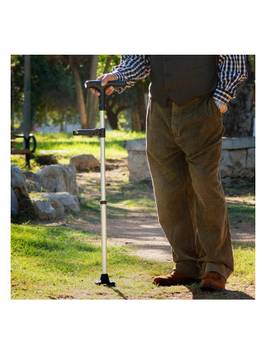 Разтегателен бастун с LED, Аларма и Механична Ръка Hannde InnovaGoods