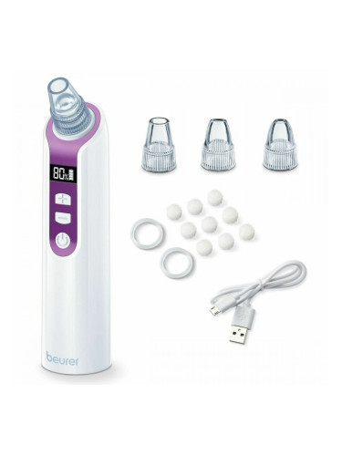 Уред за Почистване на Порите на Лицето Beurer 584.17 3W Бял