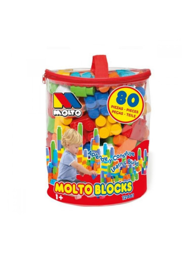 Строителна Игра Moltó (80 pcs)