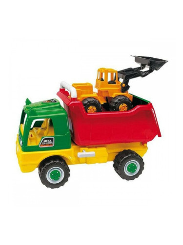 Камион Самосвал и Багер AVC   Многоцветен 68 x 45 x 32 cm