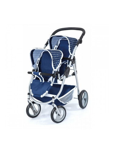 Количка за Кукли Reig Tandem Син 73 x 63 x 46 cm