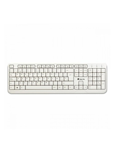 Клавиатура NGS NGS-KEYBOARD-0284 Бял