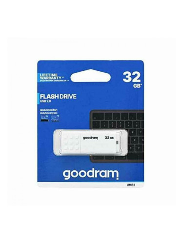 USB стик GoodRam UME2-0320W0R11 5 MB/s-20 MB/s Бял 32 GB