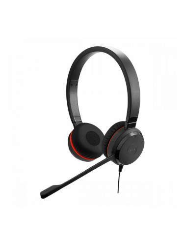 Слушалки Jabra 4999-829-409 Черен/Червен Черен (1 броя)