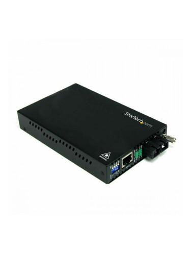 Мултимодов Медиен конвертор Startech ET90110SC2 Черен