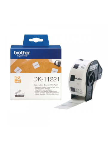 Етикети за принтер Brother DK11221 Бял