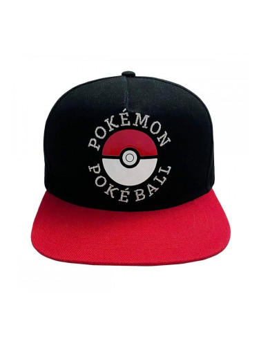 Унисекс шапка Pokémon Trainer 58 cm Черен Червен Един размер