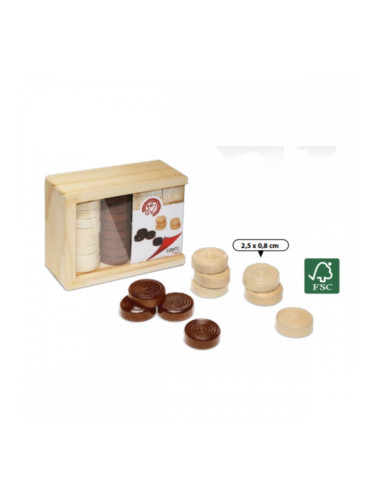 Пулове за Дама Cayro 617 Дървен