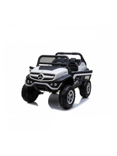 Детска Електрическа Кола Mercedes Benz Unimog Бял 12 V