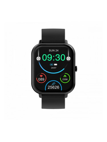 Смарт часовник DCU CURVED GLASS PRO 1,83" Черен