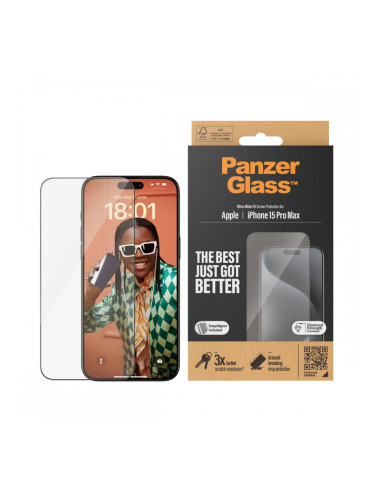 Протектор за екран на мобилен телефон Panzer Glass 2812 Apple